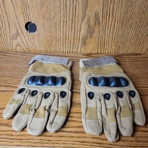 Tactical gloves tan large